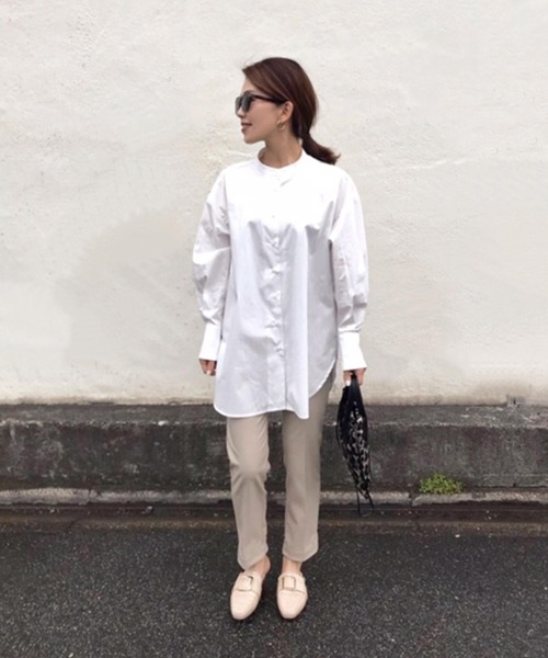 KOBE LETTUCE（コウベレタス）の「スクエアトゥバックルバブーシュローファー（ローファー・レディース・ブラック/アイボリー/ブラック系その他/ベージュ系その他・S/M/XS/XXS）」の18枚目の写真