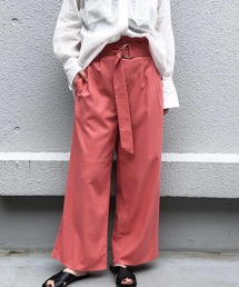 PICCIN | 綿麻ハイウエストパンツ(その他パンツ)