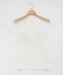 Omekashi | ワンショルリブキャミ(キャミソール)