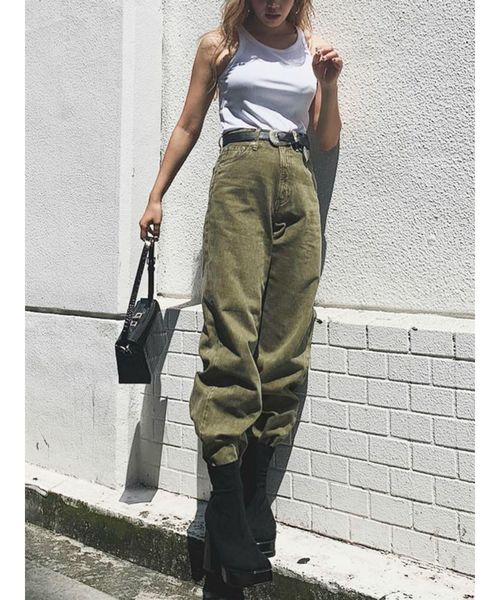 EVRIS(エヴリス)の「SLIMスウェードチャンキーブーツ(ブーツ・レディース・ブラック/ブラウン/アイボリー・SMALL/MEDIUM/LARGE)」の12枚目の写真