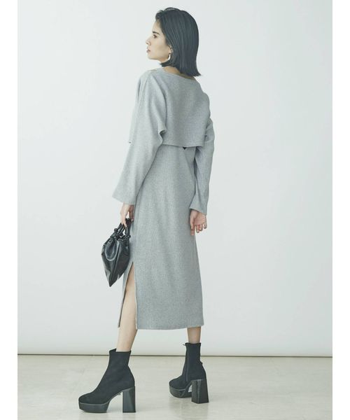 EVRIS(エヴリス)の「SLIMスウェードチャンキーブーツ(ブーツ・レディース・ブラック/ブラウン/アイボリー・SMALL/MEDIUM/LARGE)」の21枚目の写真