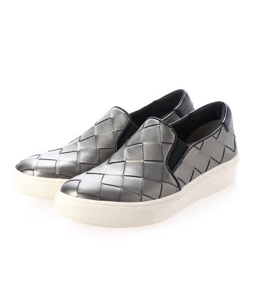 EVOL（イーボル）の「【EVOL】メッシュスリッポンIP9362（スリッポン・レディース・ブラック/シルバーグレー・22.5cm/23.0cm/23.5cm/24.0cm/24.5cm/25.0cm）」の8枚目の写真