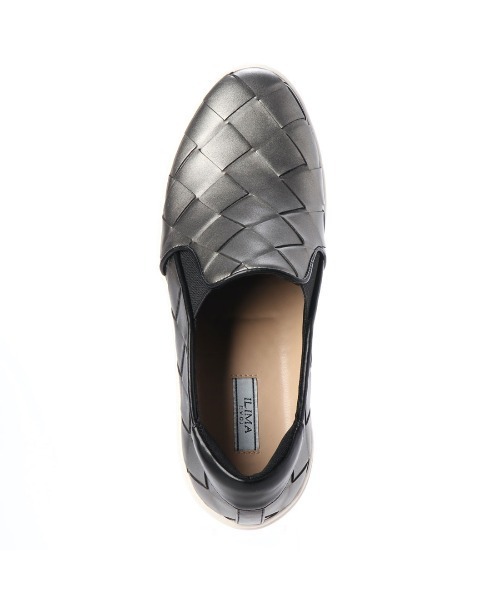 EVOL（イーボル）の「【EVOL】メッシュスリッポンIP9362（スリッポン・レディース・ブラック/シルバーグレー・22.5cm/23.0cm/23.5cm/24.0cm/24.5cm/25.0cm）」の11枚目の写真