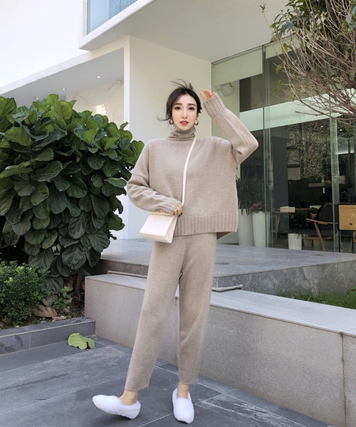 タートルニットセットアップ（セットアップ）｜Girly Doll（ガーリー