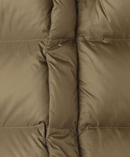 SHIPS（シップス）の「SHIPS: ALLIED FEATHER&DOWN 700FP ナイロン ダウン ベスト（ダウンベスト・メンズ・ブラック/カーキ/ダークグレー・SMALL/MEDIUM/LARGE/X-LARGE）」の4枚目の写真