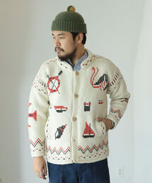 ATELIER POVEIRO BY BETTER SKIN / ポヴェイラ 刺繍ニットジャケット＜MEN＞