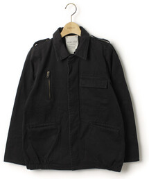 ブランド古着 レディースのミリタリージャケット ブラック 黒色系 古着通販 Zozoused