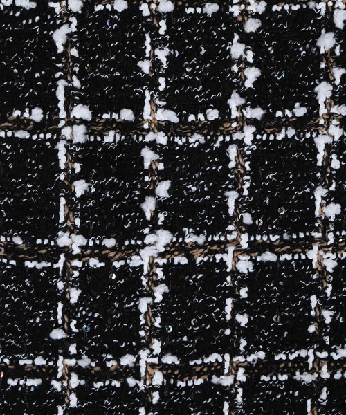 WC（ダブル シー）の「WC/パールボタンツイードスカパン（スカート・レディース・ブラック/ベージュ・FREE）」の11枚目の写真