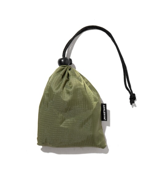 APPLEBUM（アップルバム）の「Reusable Shopping Bag（エコバッグ/サブバッグ・メンズ・オリーブ/レッド・FREE）」の14枚目の写真