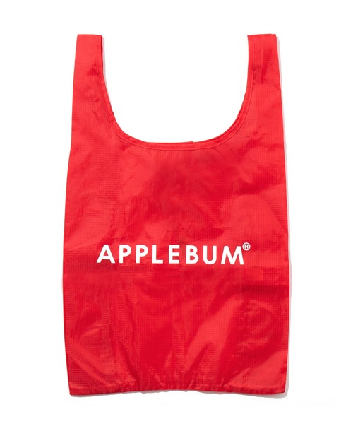 APPLEBUM（アップルバム）の「Reusable Shopping Bag（エコバッグ/サブバッグ・メンズ・オリーブ/レッド・FREE）」の4枚目の写真