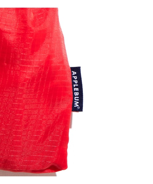 APPLEBUM（アップルバム）の「Reusable Shopping Bag（エコバッグ/サブバッグ・メンズ・オリーブ/レッド・FREE）」の8枚目の写真