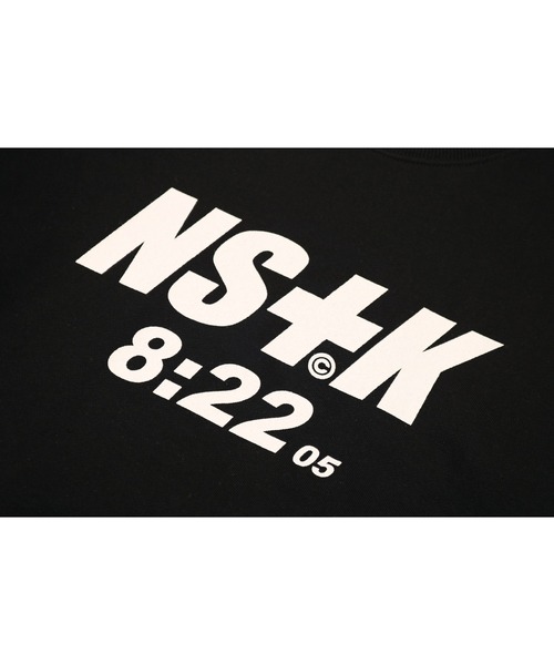 NASTY KICK（ナスティーキック）の「『NASTYKICK/NS+K/ナスティーキック』0822 SWEATSHIRTS/0822デザイン スウェットシャツ（スウェット・メンズ・ホワイト/ブラック・M）」の11枚目の写真
