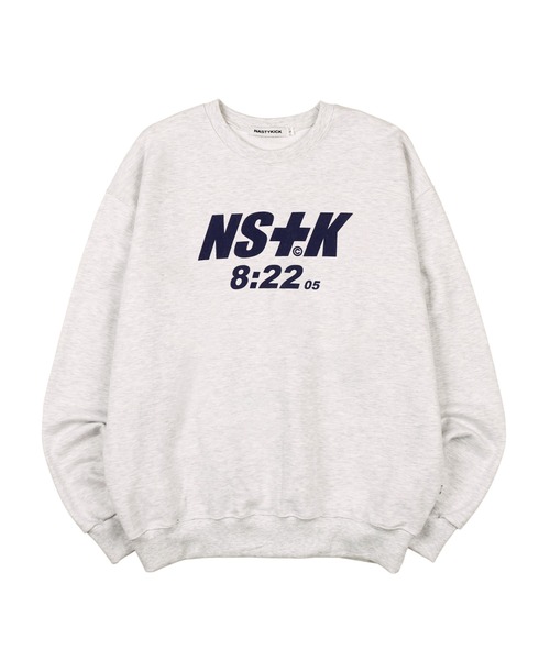 NASTY KICK（ナスティーキック）の「『NASTYKICK/NS+K/ナスティーキック』0822 SWEATSHIRTS/0822デザイン スウェットシャツ（スウェット・メンズ・ホワイト/ブラック・M）」の16枚目の写真