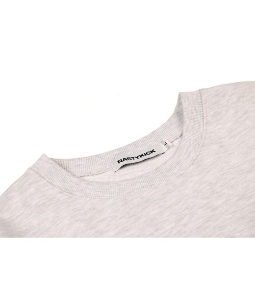 NASTY KICK（ナスティーキック）の「『NASTYKICK/NS+K/ナスティーキック』0822 SWEATSHIRTS/0822デザイン スウェットシャツ（スウェット・メンズ・ホワイト/ブラック・M）」の19枚目の写真