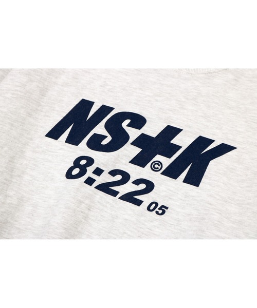 NASTY KICK（ナスティーキック）の「『NASTYKICK/NS+K/ナスティーキック』0822 SWEATSHIRTS/0822デザイン スウェットシャツ（スウェット・メンズ・ホワイト/ブラック・M）」の18枚目の写真