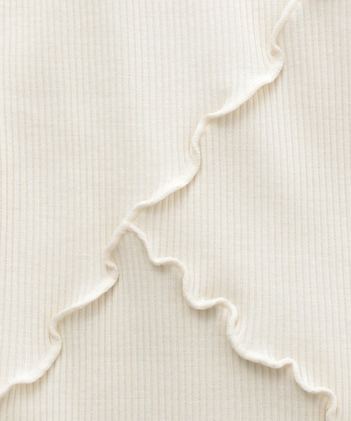 GLOBAL WORK（グローバルワーク）の「Beauteeメローリブタンク/935340（タンクトップ・レディース・ホワイト/ブラック/アイボリー/ブラウン系その他・MEDIUM/LARGE）」の16枚目の写真