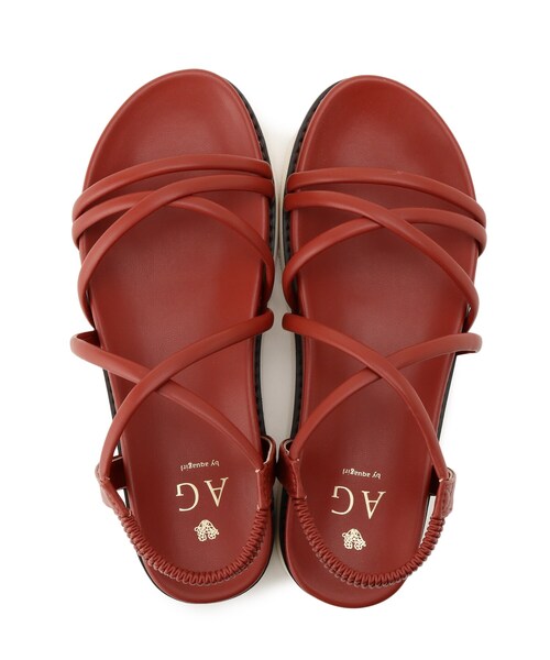 AG by aquagirl(エージーバイアクアガール)の「◆チューブ厚底サンダル(サンダル・レディース・オフホワイト/ブラック/ブラウン系・02/03)」の9枚目の写真