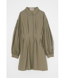 MOUSSY | VOLUME SLEEVE TUCK MINI ドレス(ワンピース)