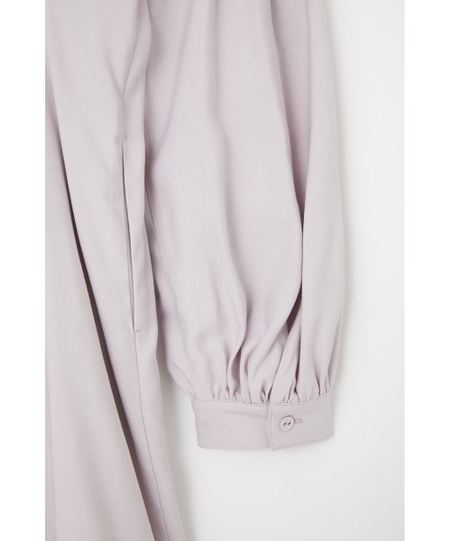 moussy ドレス ワンピース VOLUME SLEEVE TUCK MINI MOUSSY（マウジー）の「VOLUME SLEEVE TUCK MINI ドレス