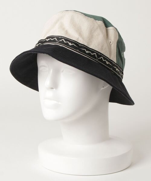 MANASTASH（マナスタッシュ）の「MANASTASH/マナスタッシュ　HEMP BOONIE ヘンプブーニー ハット（ハット・メンズ・ブラック/カラフル/カーキ・FREE）」の3枚目の写真