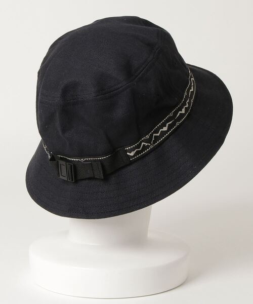 MANASTASH（マナスタッシュ）の「MANASTASH/マナスタッシュ　HEMP BOONIE ヘンプブーニー ハット（ハット・メンズ・ブラック/カラフル/カーキ・FREE）」の4枚目の写真