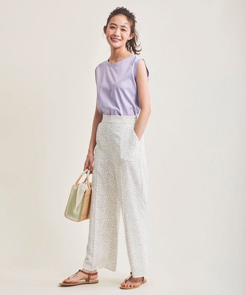 The Virgnia（ザ ヴァージニア）の「ランダムドットパンツ（その他パンツ・レディース・ブラック/オフホワイト・38/36）」の10枚目の写真