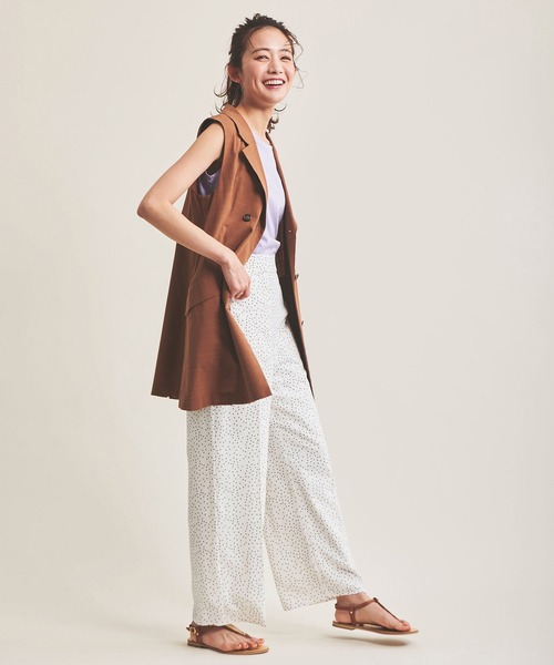 The Virgnia（ザ ヴァージニア）の「ランダムドットパンツ（その他パンツ・レディース・ブラック/オフホワイト・38/36）」の8枚目の写真