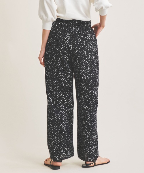 The Virgnia（ザ ヴァージニア）の「ランダムドットパンツ（その他パンツ・レディース・ブラック/オフホワイト・38/36）」の9枚目の写真