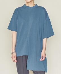 ASTRAET | ＜ASTRAET（アストラット）＞アシンメトリー クルーネックTシャツ†(Tシャツ/カットソー)