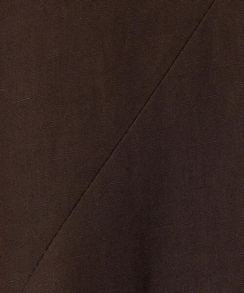 AKIRANAKA（アキラナカ）の「＜AKIRA NAKA（アキラ ナカ）＞ アシンメトリー ワンピース ■■■（ワンピース・レディース・ブラック/ダークブラウン・1）」の11枚目の写真