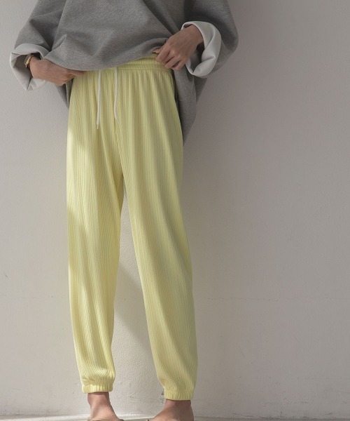 marjour（マージュール）の「RELAX LIB PANTS（その他パンツ・レディース・ブラック/イエロー/アイボリー・M）」の16枚目の写真