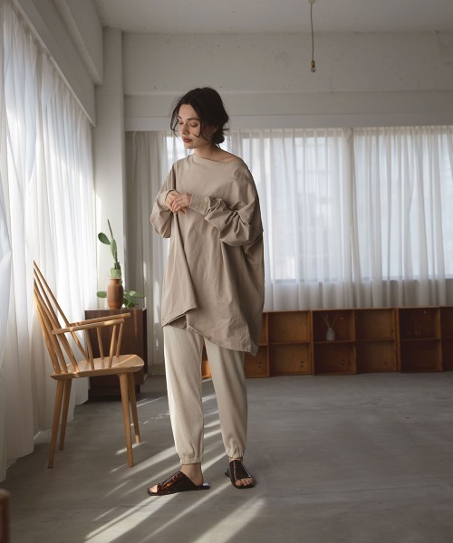 marjour（マージュール）の「RELAX LIB PANTS（その他パンツ・レディース・ブラック/イエロー/アイボリー・M）」の13枚目の写真