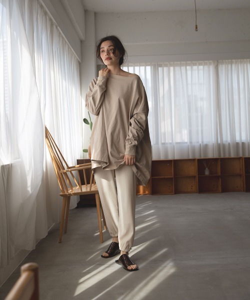 marjour（マージュール）の「RELAX LIB PANTS（その他パンツ・レディース・ブラック/イエロー/アイボリー・M）」の5枚目の写真
