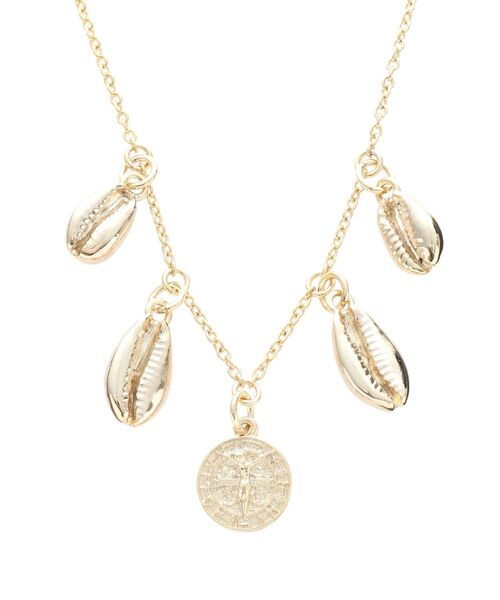 GYDA（ジェイダ）の「JEYSUS shellデザインNC（ネックレス・レディース・シルバー/ゴールド・FREE）」の6枚目の写真