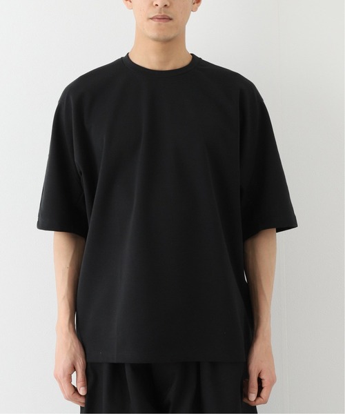 is-ness（イズネス）の「【IS-NESS / イズネス】 DJ DRAPING T-SHIRTS（Tシャツ/カットソー・メンズ・ブラック/ホワイト/カーキ/ベージュ・MEDIUM/LARGE/X-LARGE）」の6枚目の写真