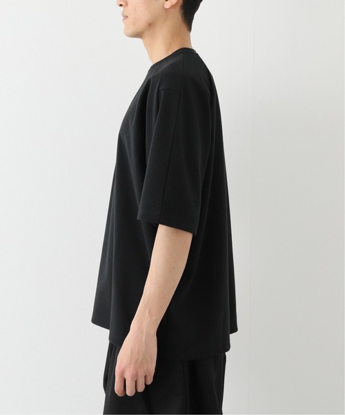 is-ness（イズネス）の「【IS-NESS / イズネス】 DJ DRAPING T-SHIRTS（Tシャツ/カットソー・メンズ・ブラック/ホワイト/カーキ/ベージュ・MEDIUM/LARGE/X-LARGE）」の7枚目の写真