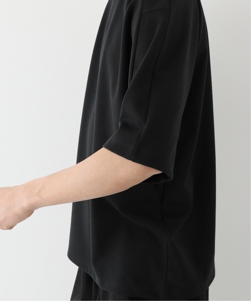 is-ness（イズネス）の「【IS-NESS / イズネス】 DJ DRAPING T-SHIRTS（Tシャツ/カットソー・メンズ・ブラック/ホワイト/カーキ/ベージュ・MEDIUM/LARGE/X-LARGE）」の12枚目の写真