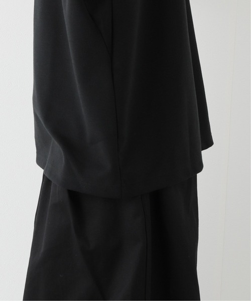 is-ness（イズネス）の「【IS-NESS / イズネス】 DJ DRAPING T-SHIRTS（Tシャツ/カットソー・メンズ・ブラック/ホワイト/カーキ/ベージュ・MEDIUM/LARGE/X-LARGE）」の13枚目の写真