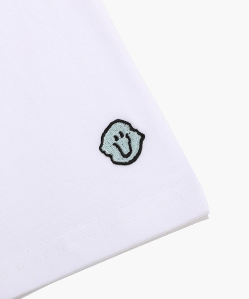 ISTKUNST(イストクンスト)の「【ISTKUNST / nice ghost club】LUMINOUS GHOST LOGO TEE / ナイスゴーストクラブ ルミナス ゴースト ロゴ Tシャツ(Tシャツ/カットソー・メンズ・ブルー/ホワイト・LARGE/SMALL/MEDIUM)」の13枚目の写真