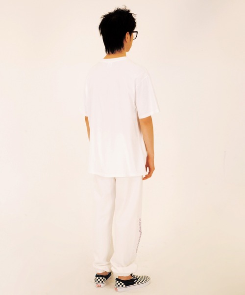 ISTKUNST(イストクンスト)の「【ISTKUNST / nice ghost club】LUMINOUS GHOST LOGO TEE / ナイスゴーストクラブ ルミナス ゴースト ロゴ Tシャツ(Tシャツ/カットソー・メンズ・ブルー/ホワイト・LARGE/SMALL/MEDIUM)」の5枚目の写真