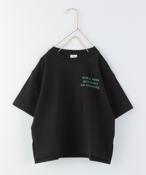 LOWRYS FARM（ローリーズファーム）の「プリントＴＳＳ　944605（Tシャツ/カットソー・キッズ・ホワイト/オフホワイト/イエロー/ブラック・120cm/150cm/140cm/110cm/130cm）」の3枚目の写真