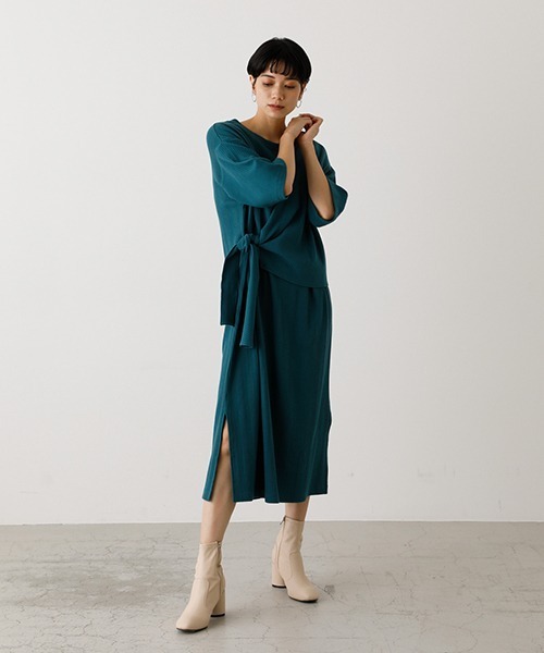 セール ブランド古着 7分袖ワンピース ワンピース Azul By Moussy アズールバイマウジー のファッション通販 Zozoused