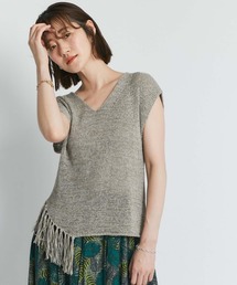 RIVE DROITE（リヴドロワ）の「フリンジニットタンク（ニット/セーター）」