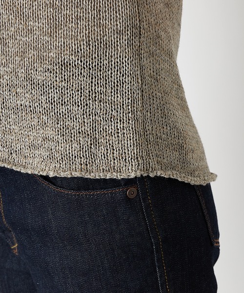 RIVE DROITE（リヴドロワ）の「フリンジニットタンク（ニット/セーター・レディース・ホワイト系その他/ブラウン・FREE）」の10枚目の写真