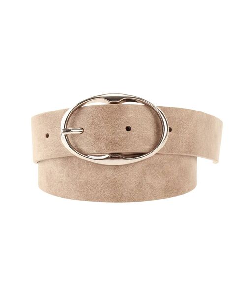 EMODA(エモダ)の「ワイドバックルベルト(ベルト・レディース・ブラック/ベージュ・FREE)」の5枚目の写真