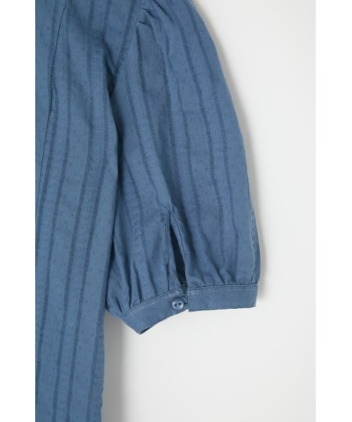 MOUSSY（マウジー）の「PIN TUCK LACE ブラウス（シャツ/ブラウス・レディース・ライトイエロー/ブルー/アイボリー/ブラック・2/1）」の7枚目の写真