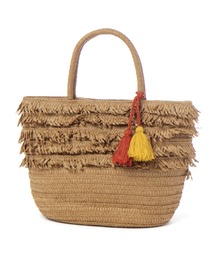 studio CLIP | ペーパーフリンジカゴバッグ(かごバッグ)