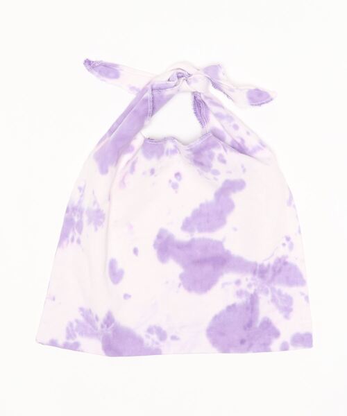 Green Parks(グリーンパークス)の「・キャンバスリボンワンショルトートバッグ*(トートバッグ・レディース・パープル/グリーン/レオパード/ドット・FREE)」の2枚目の写真