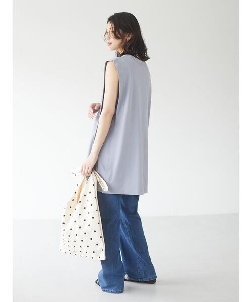 Green Parks(グリーンパークス)の「・キャンバスリボンワンショルトートバッグ*(トートバッグ・レディース・パープル/グリーン/レオパード/ドット・FREE)」の14枚目の写真