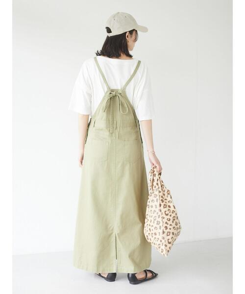 Green Parks(グリーンパークス)の「・キャンバスリボンワンショルトートバッグ*(トートバッグ・レディース・パープル/グリーン/レオパード/ドット・FREE)」の19枚目の写真